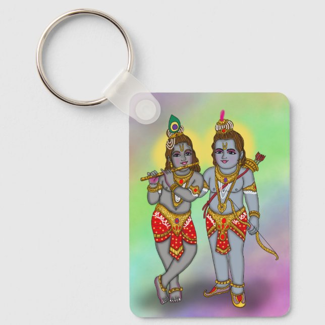 Ram & Krishna Nyckelring (Framsida)