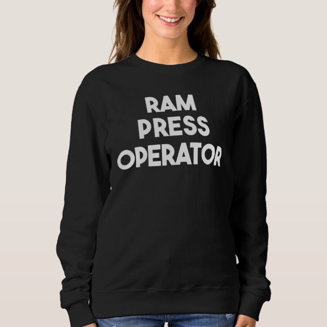 Ram Press Operator T Shirt (Framsida)