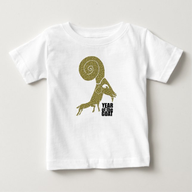 Ram Sheep eller Goat Year - Chinese AstrologyT-shi T-shirt (Framsida)