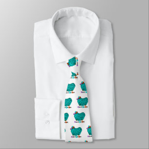 Ram Sheep Goat Lunar Year in Turcoise Tie Slips