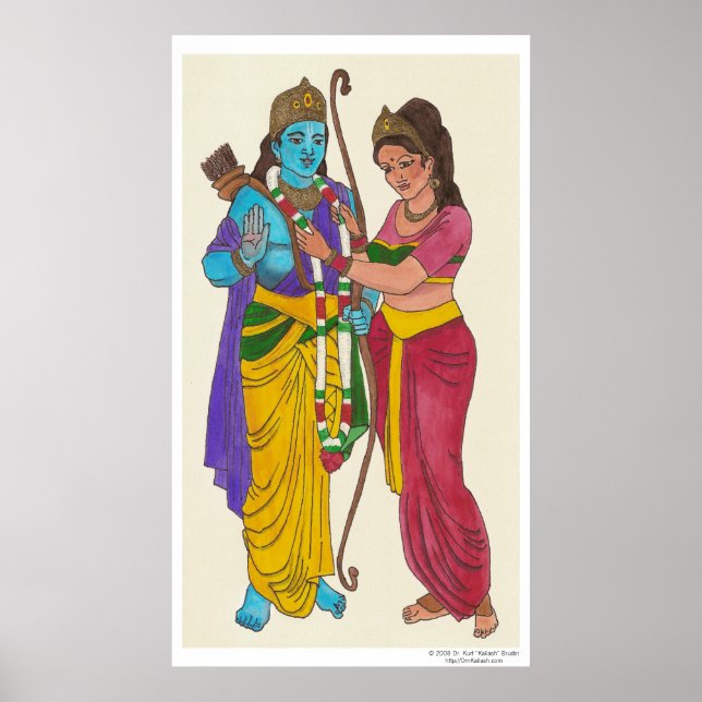 Ram & Sita Poster (Framsidan)