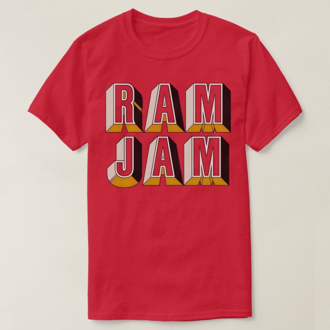 Ram Sylt 70-talet Sten T Shirt (Design framsida)