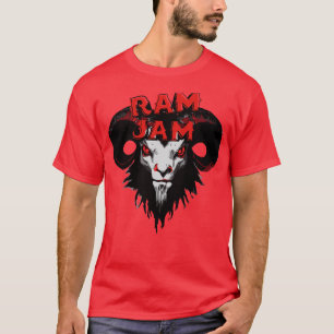 Ram Sylt Retro Rock musik T Shirt