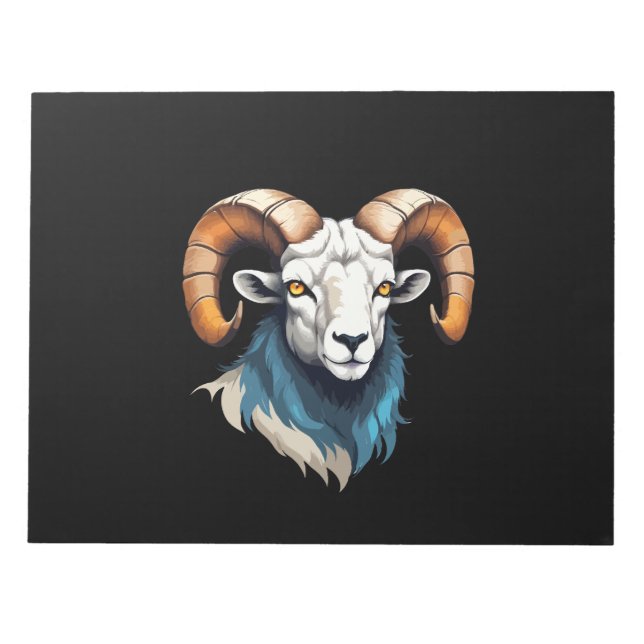 Ram Vector Art med Vibrant Färg Anteckningsblock (Framsida)