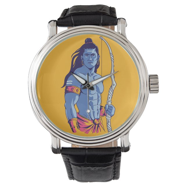 Rama Hindu Gudom Armbandsur (Framsida)