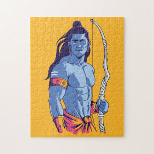 Rama Hindu Gudom Pussel