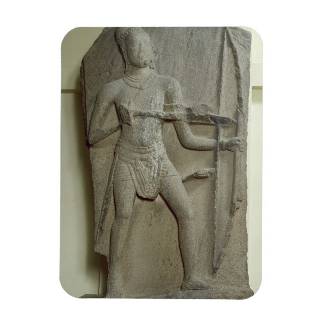 Rama, Kanchipuram, Tamil Nadu, Pallava dynasty (gr Magnet (Vertikal)