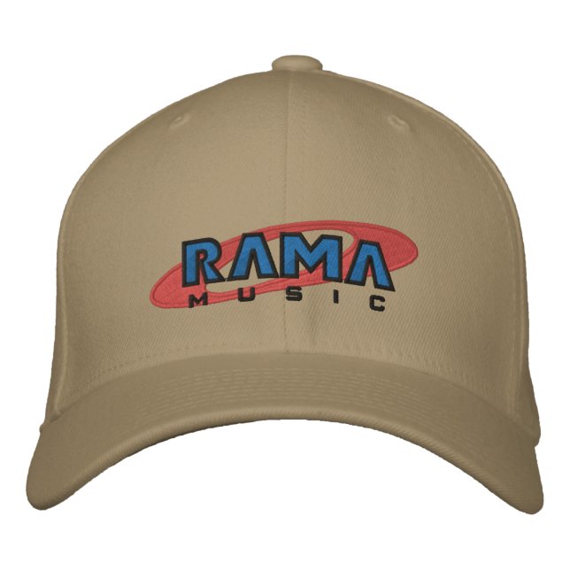 Rama Music Hats Broderad Keps (Framsida)