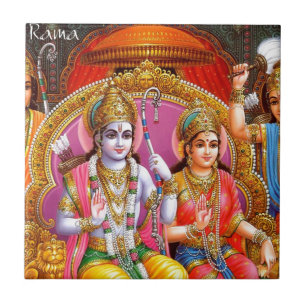 RAMA OCH SITA KAKELPLATTA