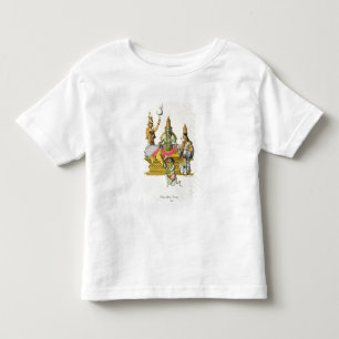 Rama som inristas av du Bouisi (färglithoen) T-shirt