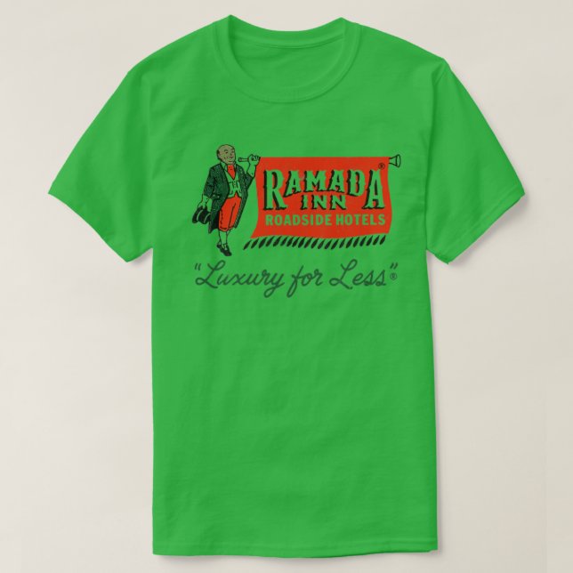 Ramada Inn Retro Mid Century Aesthetic T Shirt (Design framsida)