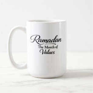 Ramadan av värden kaffemugg