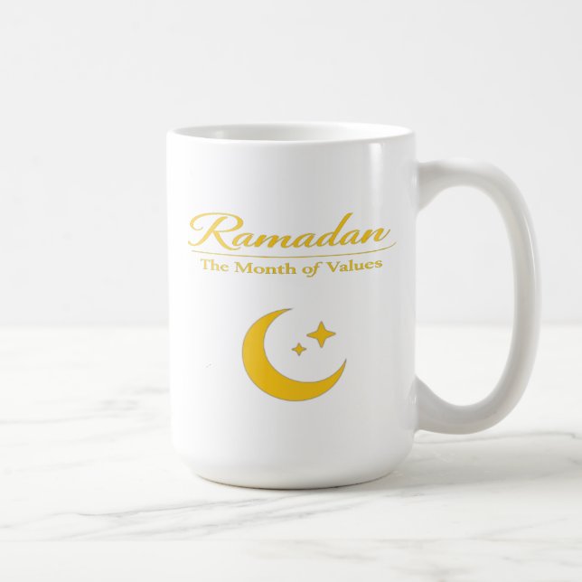 Ramadan av värden kaffemugg (Höger)