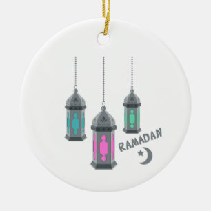 Ramadan-banor Julgransprydnad Keramik