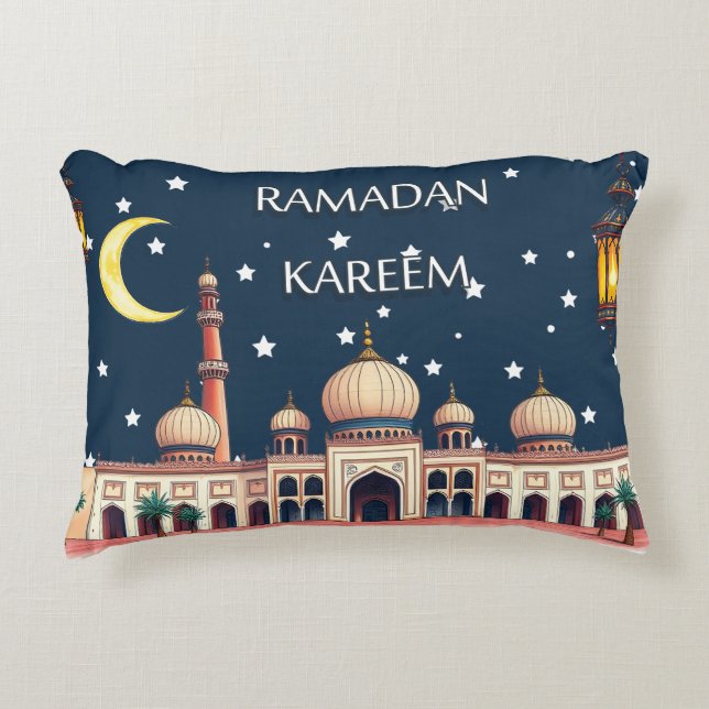 Ramadan Deorative Accorative Pillow Prydnadskudde (Framsidan)