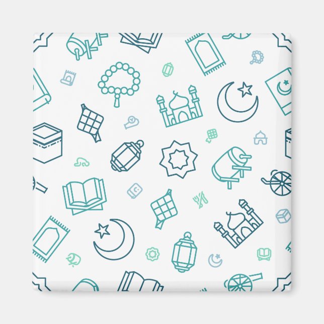 Ramadan Doodles Magnet (Framsidan)