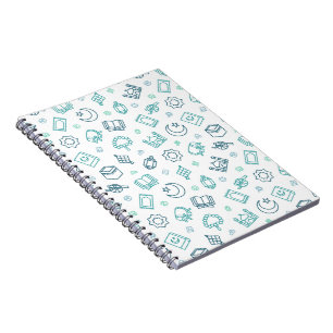 Ramadan Doodles Photo Notebook Anteckningsbok