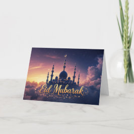 Ramadan Eid Mubarak Grußkarte Kort