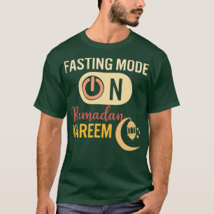 Ramadan Fasting Mode på Lycklig Ramadan Muslims H T Shirt
