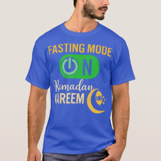 Ramadan Fasting Mode på Lycklig Ramadan Muslims H T Shirt