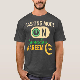 Ramadan Fasting Mode på Lycklig Ramadan Muslims H T Shirt