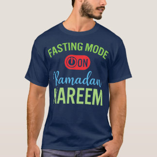Ramadan Fasting Mode på Lycklig Ramadan Muslims H T Shirt