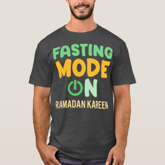 Ramadan Fasting Mode på Lycklig Ramadan Muslims H T Shirt