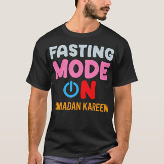Ramadan Fasting Mode på Lycklig Ramadan Muslims H T Shirt
