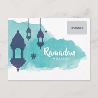 Ramadan Företagskort Meddelande Vykort