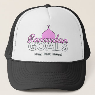 "Ramadan Goals: Pray, Fast, Reflect" T-shirt Keps