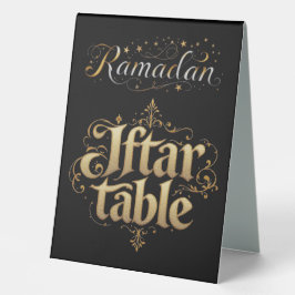 Ramadan Iftar bord