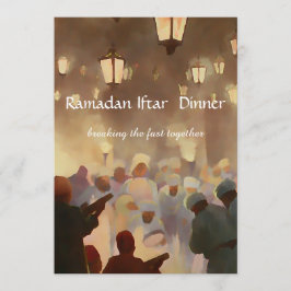 Ramadan Iftar middag Inbjudningar