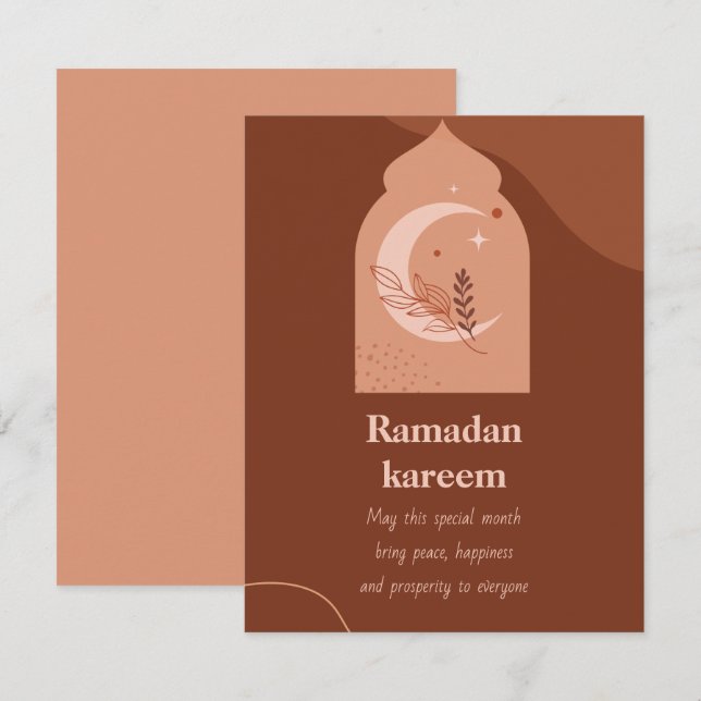 Ramadan Kareem (Fram/baksida)