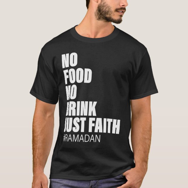 Ramadan Kareem 2023 Islamic Fasting Outfit for Men T Shirt (Framsida)