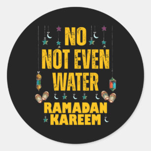 Ramadan Kareem 2023Islamic Fasting for Runt Klistermärke