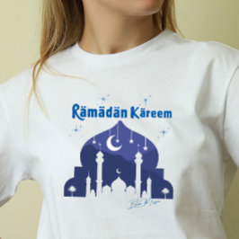 Ramadan Kareem Blue Mosque T Shirt
