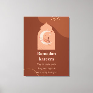 Ramadan Kareem Canvastryck