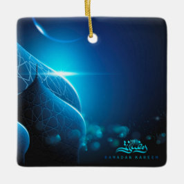 Ramadan Kareem Ceramic Ornament