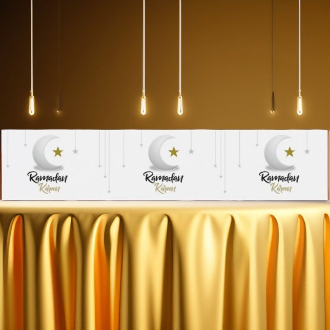 Ramadan Kareem Crescent Design - Islamic Mubarak Vattenflaska Etikett (Skapare uppladdad)