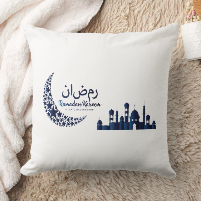 Ramadan Kareem Dekorativ Kudd Kudde (Filt)