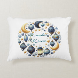 Ramadan Kareem & Eid Mubarak Islamskt accentkudde Prydnadskudde