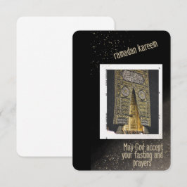 Ramadan Kareem Flat Tack-kort Tack Kort