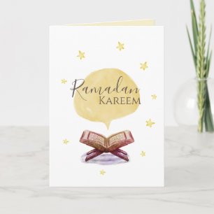 Ramadan Kareem gåvakort Kort