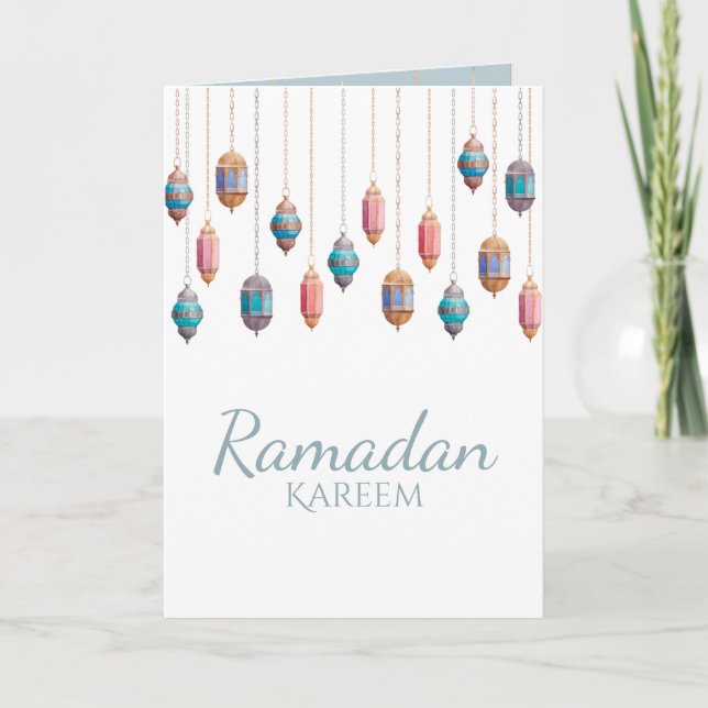 Ramadan Kareem Gift-kort Kort (Framsida)