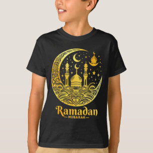 Ramadan Kareem Glad Fastlag Ramadan Mubarak Islam T Shirt