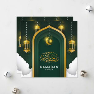 Ramadan Kareem gratulationskort/postkort #5 Julkort