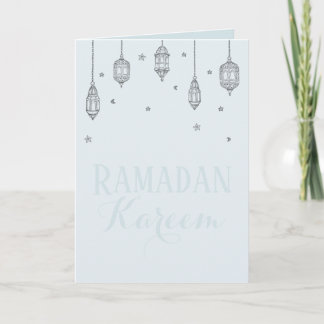 Ramadan Kareem Greeting Card,presentkort Kort