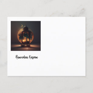 Ramadan Kareem Hälsning Card Vykort
