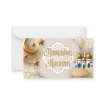 Ramadan Kareem-hälsningskort