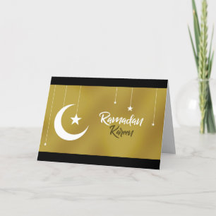 Ramadan Kareem-hälsningskort Helgkort